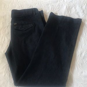 Dark Denim Dress Jeans